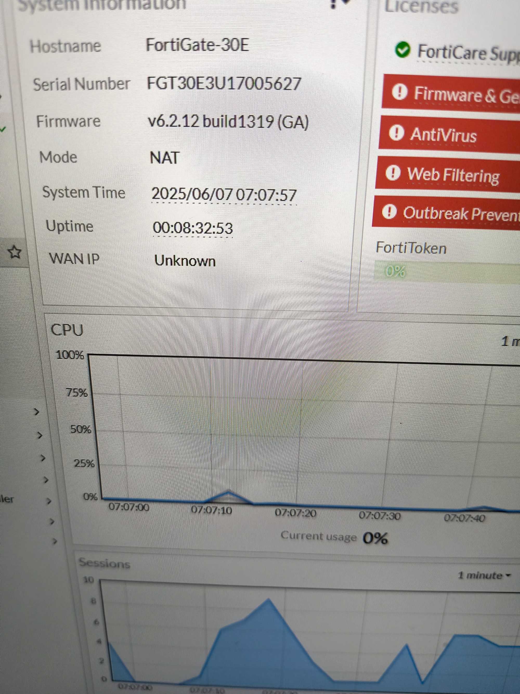 Fortinet FortiGate 30E Firewall (FG-30E)