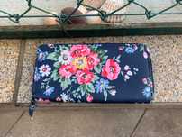 Porta moedas florido