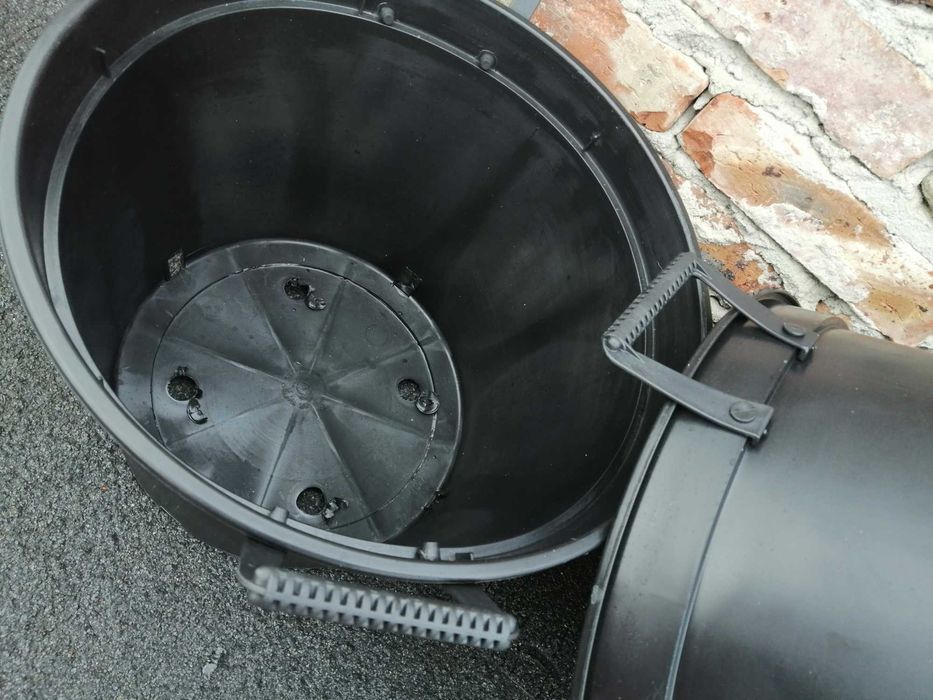 Doniczki 27 L litrów uchwyty zanitowane Zagnańsk 40cm 27L