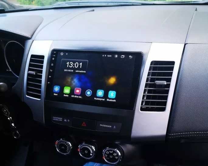 Auto Radio Mitsubishi Outlander 2Din Ano 2005 até 2011