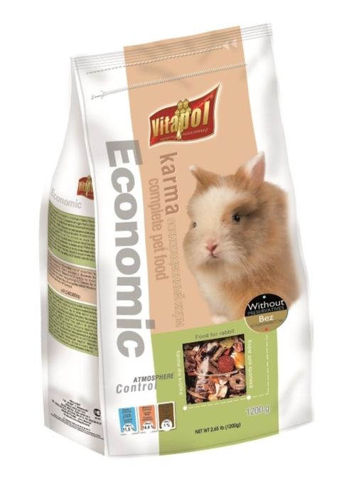 Pokarm dla królików economic 1.2kg