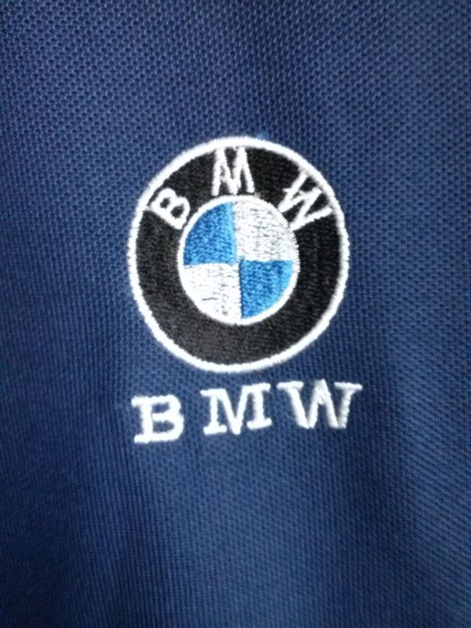 Koszulka polo BMW M Power T-shirt granatowa oryginalna 100% bawełna