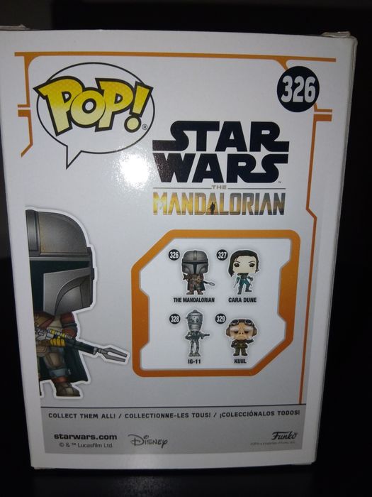 Фігурка Funko Pop Фанк Star Wars The Mandalorian Зіркові війни Мандало