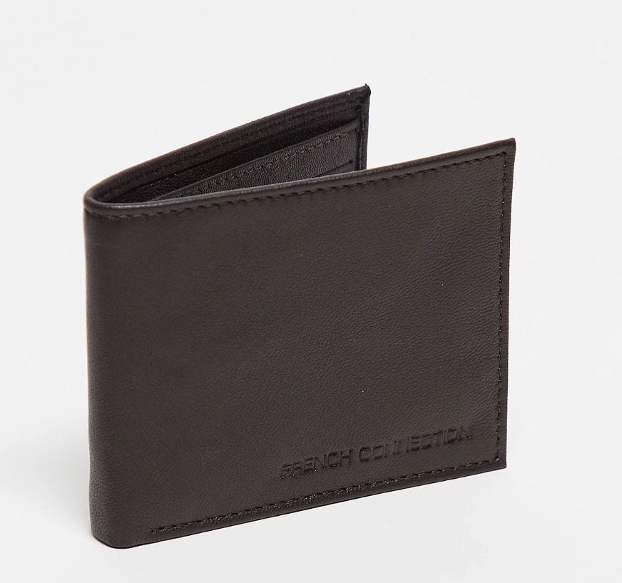 Кошельки гаманці French Connection casual шкіряний коричневий подаруно