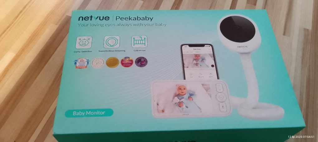 Netvue Peekababy – Baby Monitor
Twoje kochające oczy zawsze przy Twoim