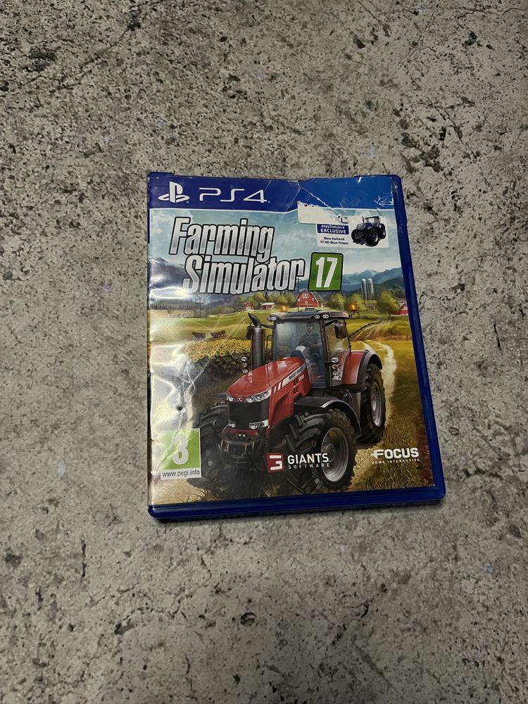 Диск Farming Simulator 2017  PS4,PSP,Psvita