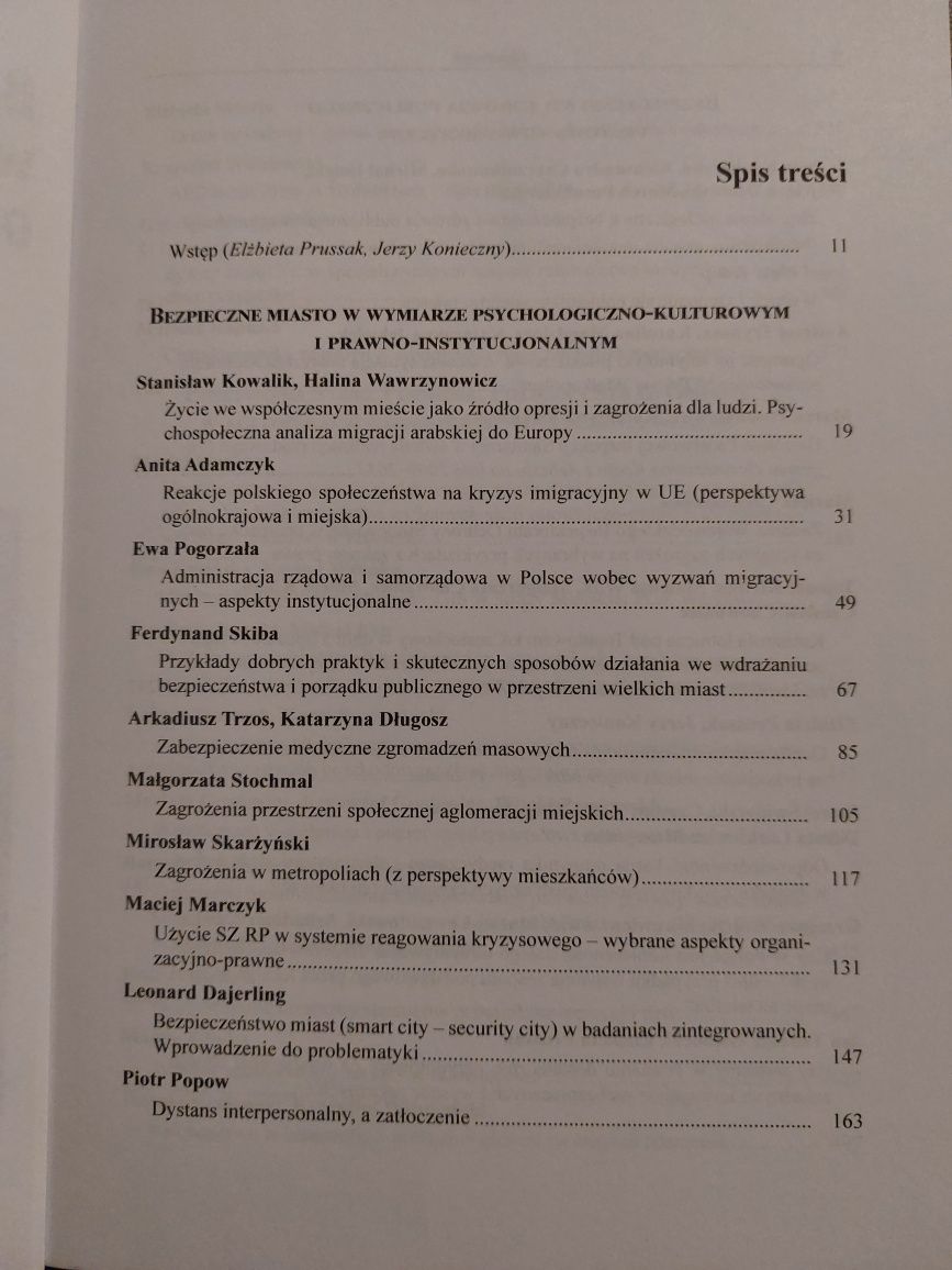 Bezpieczne miasto w zagrożeniach środowiskowych.