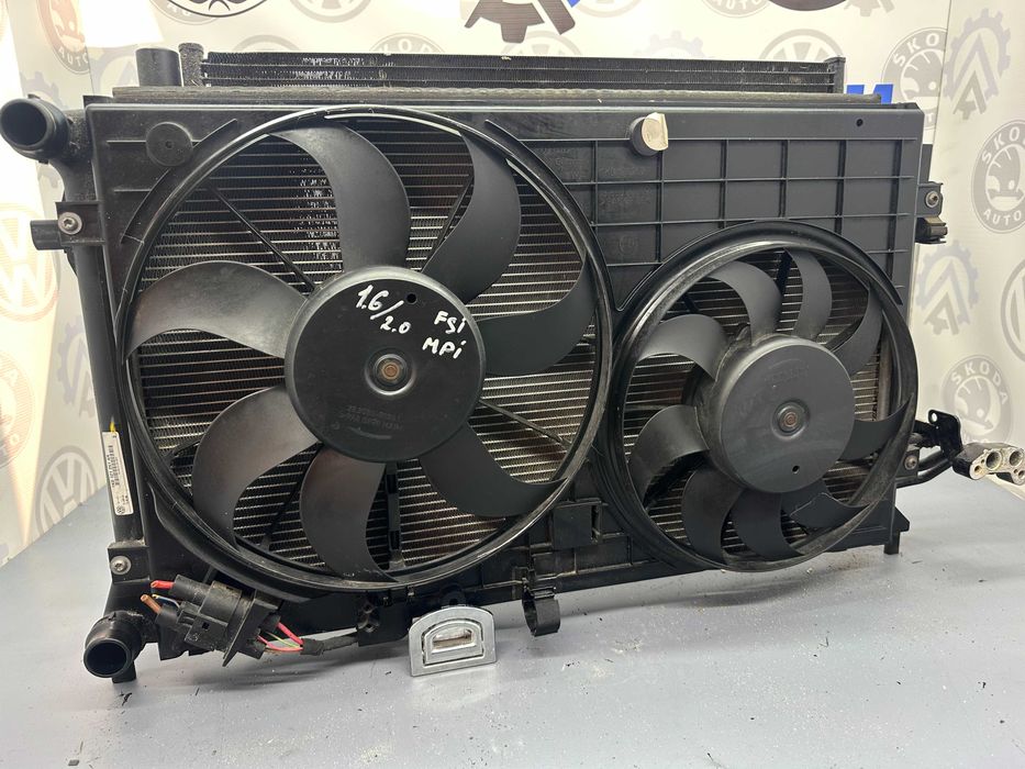 Комплект Радіатор Інтеркулер Дифузор 1.2 1.4 Тсі Гольф 6 Октавія А5