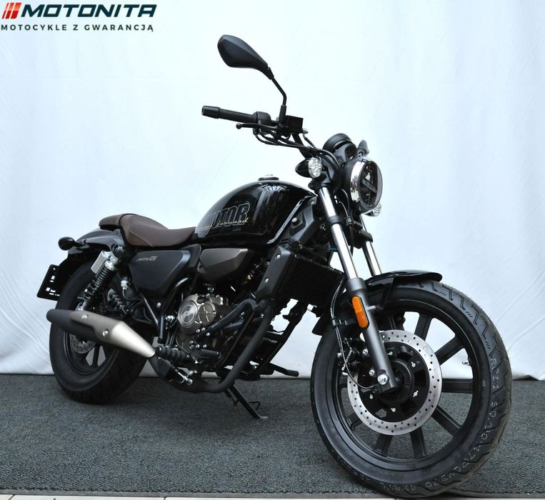 QJMOTOR SRV 125 Nowy QJMOTOR SRV125 ABS czarny 2025, Motonita, gwarancja