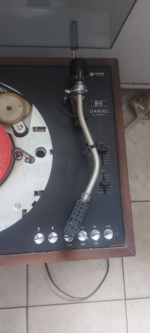 Gramofon Unitra Daniel G-1100 fs 2x ramię
