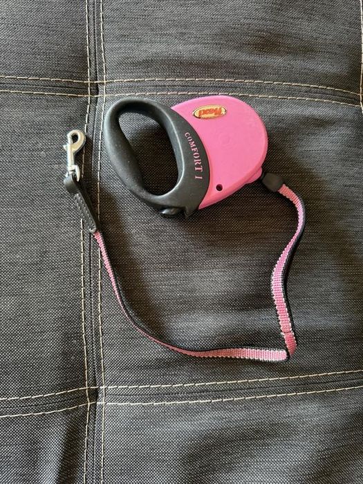 Повідець-рулетка flexi comfort compact s (1) 5 м рожевий