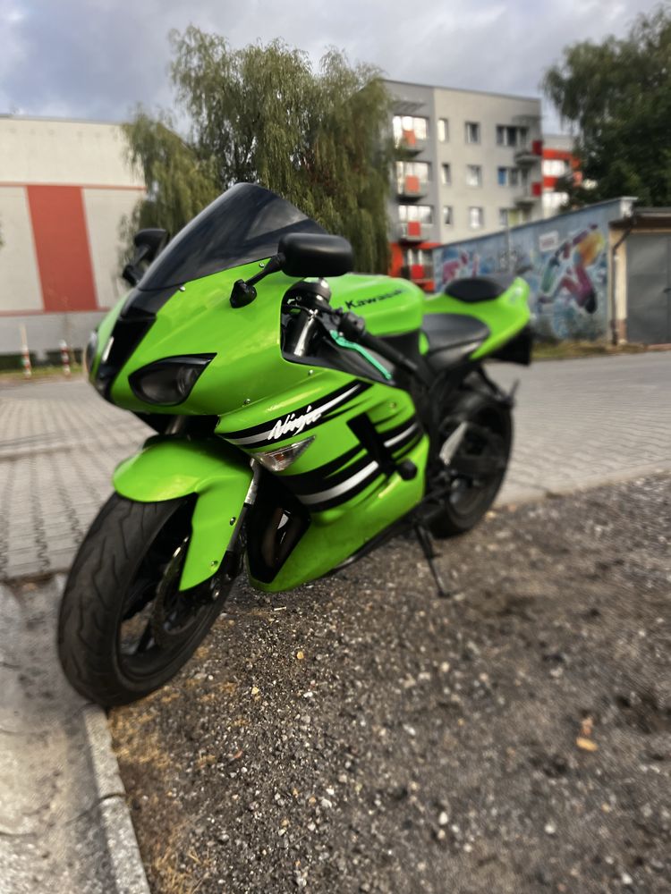 Kawasaki zx6r  600 125 km Ninja 2007 32tys.