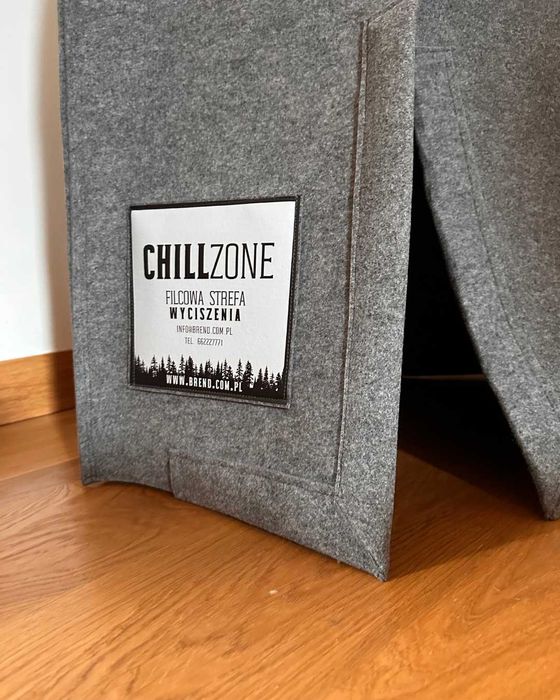 Strefa ciszy ChillZone bez dna -wyciszający domek z filcu dla dzieci S