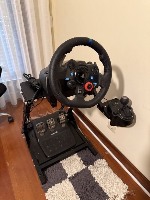 Volante Logitech G29 + suporte