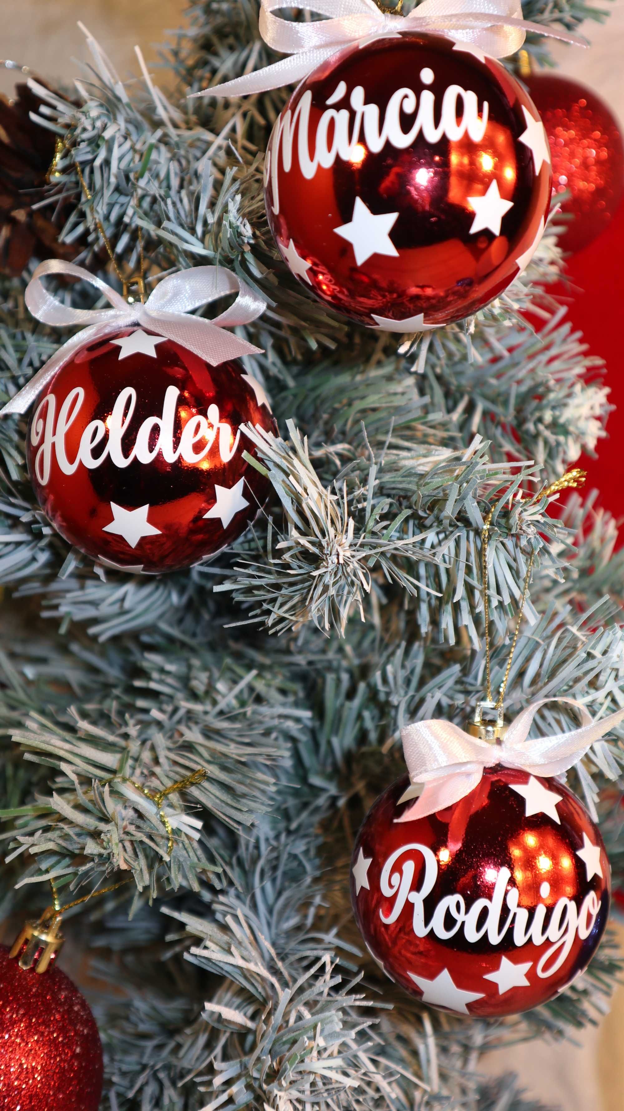 Bolas de natal  personalizadas