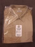 Koszulobluza z krótkimi rękawami / khaki / wyjściowa