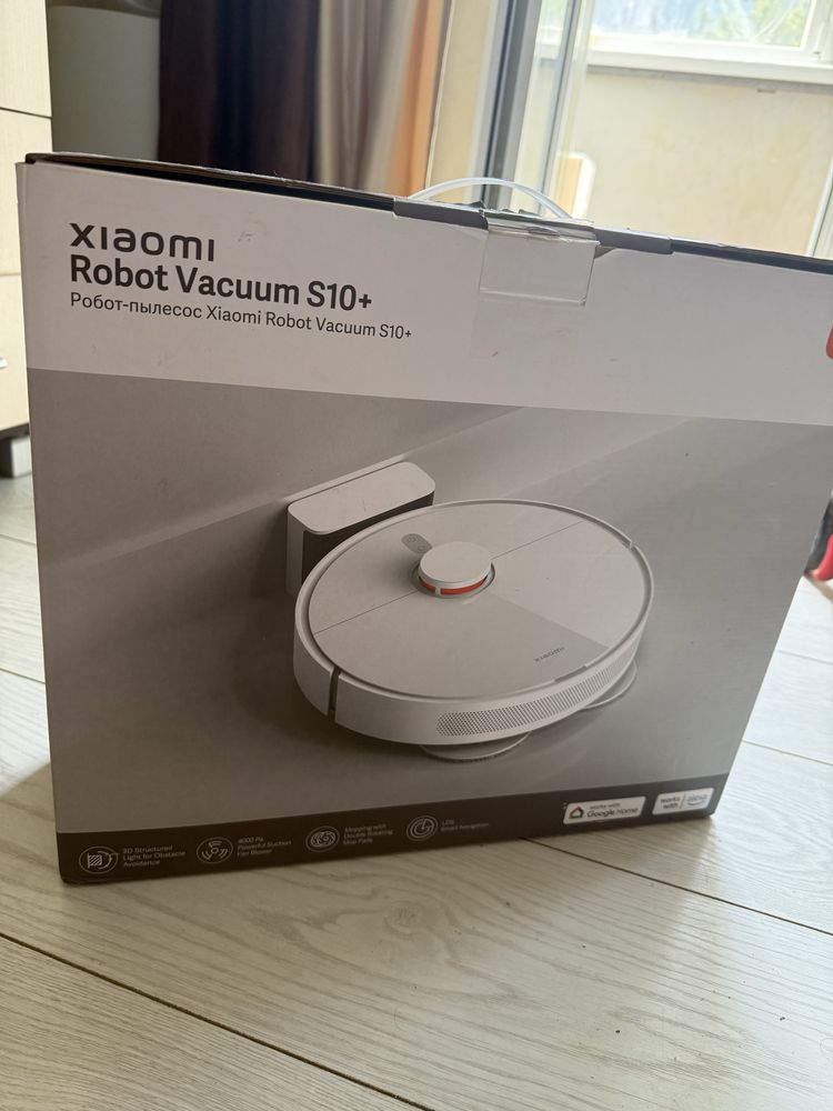 Робот пилосос xiaomi robot Vacum S10+