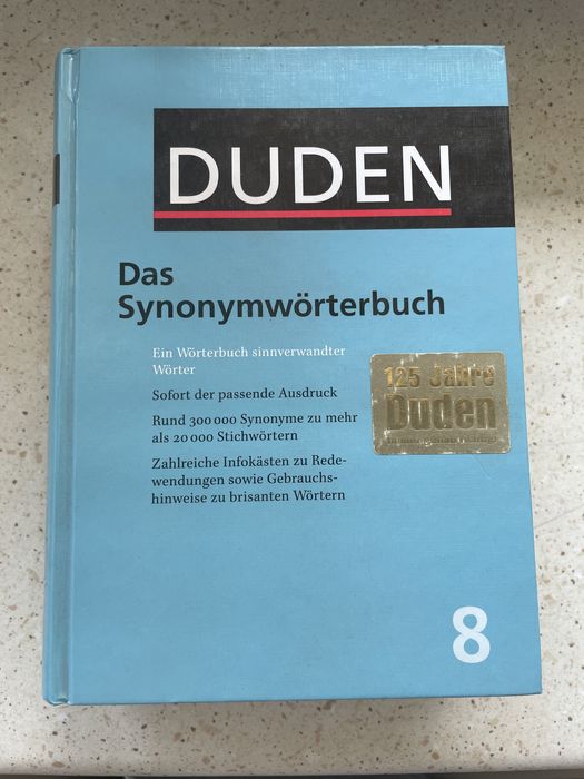 Duden. Słownik synonimów język niemiecki. Das Synonymwörterbuch. 2004