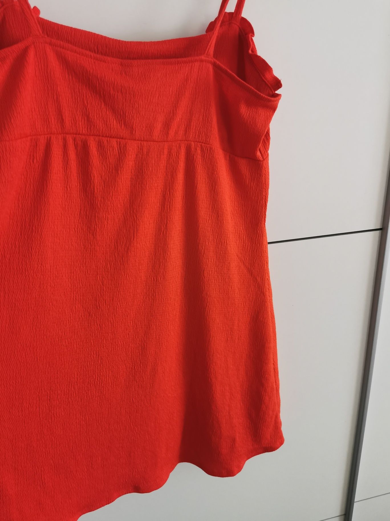 Sukienka H&M, nowa z metką ,czerwona, rozmiar L