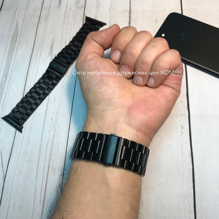 Стальной Ремешок для Apple Watch 42 44 38 40mm