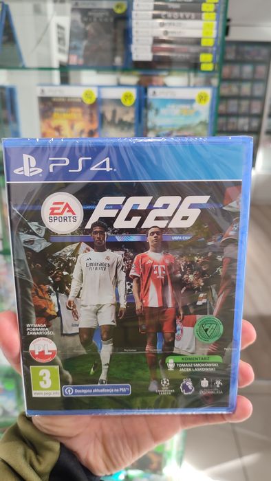 FC 26 PS4 PL NOWA folia polska okładka sklep