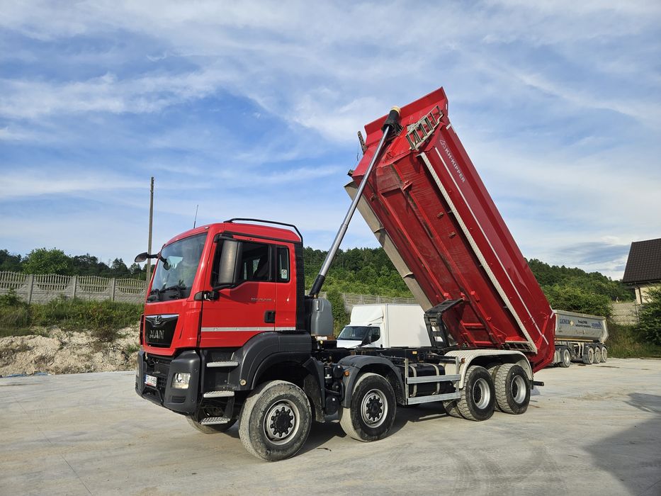 Man tgs 8x8 euro6
