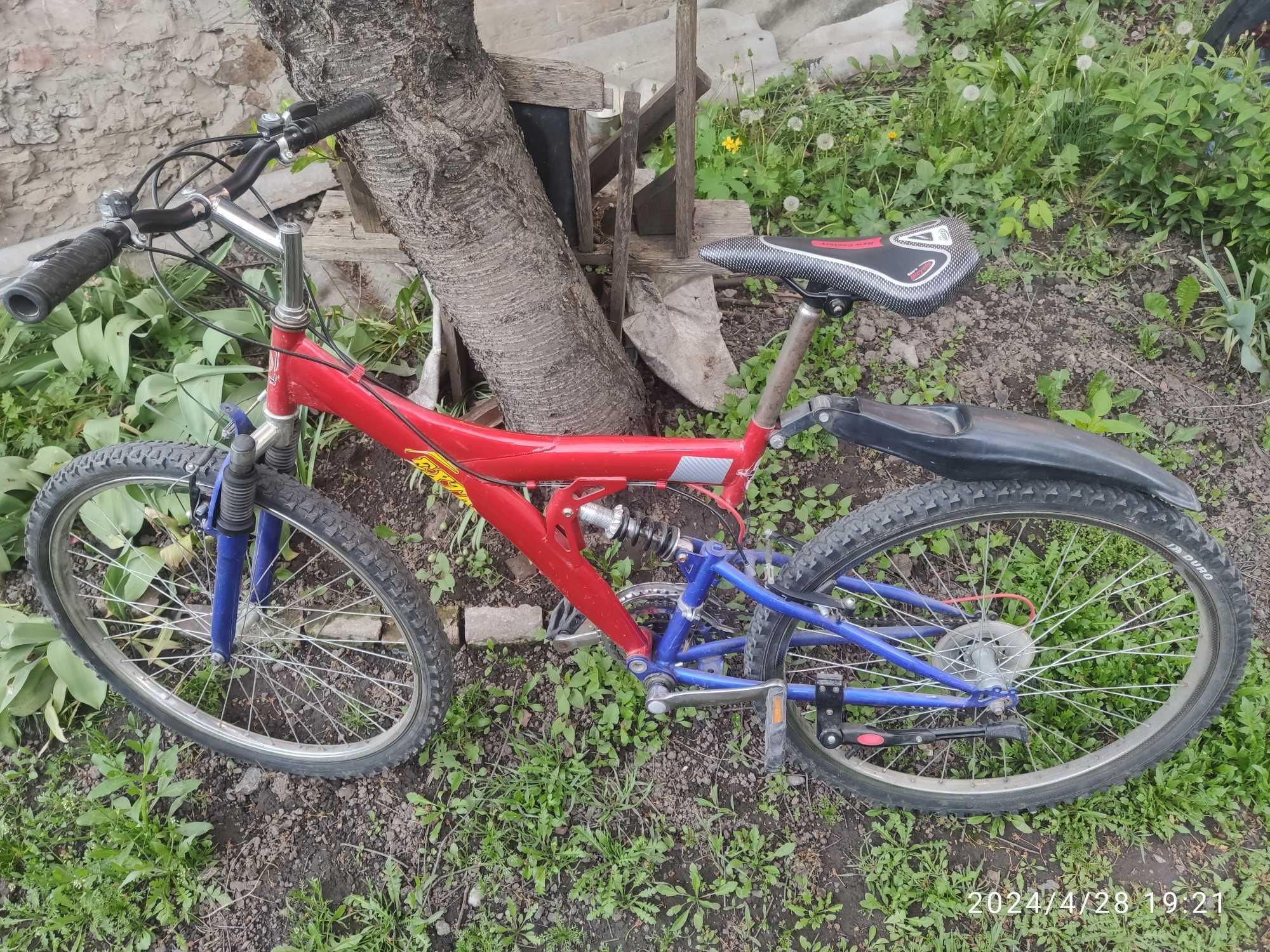 Велосипед б/у двуподвес