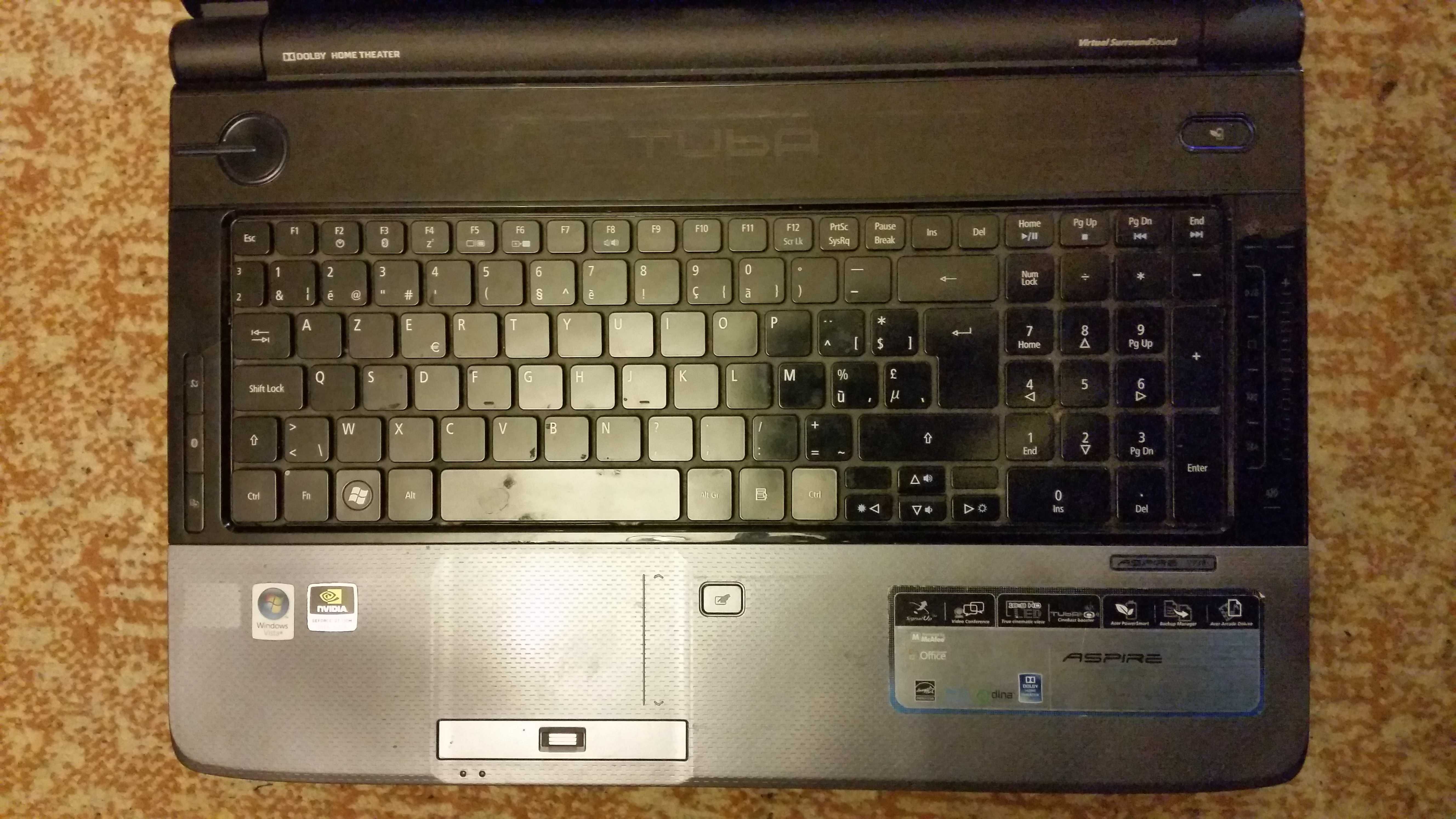 Acer Aspire 7738G по частям