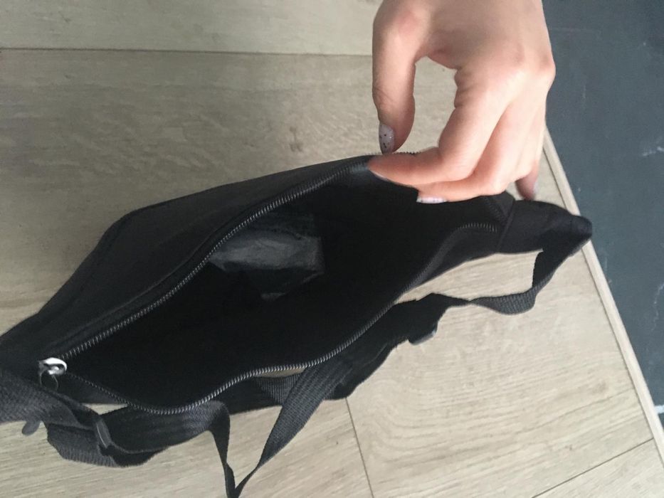 Nerka czarna zara nowa pojemna