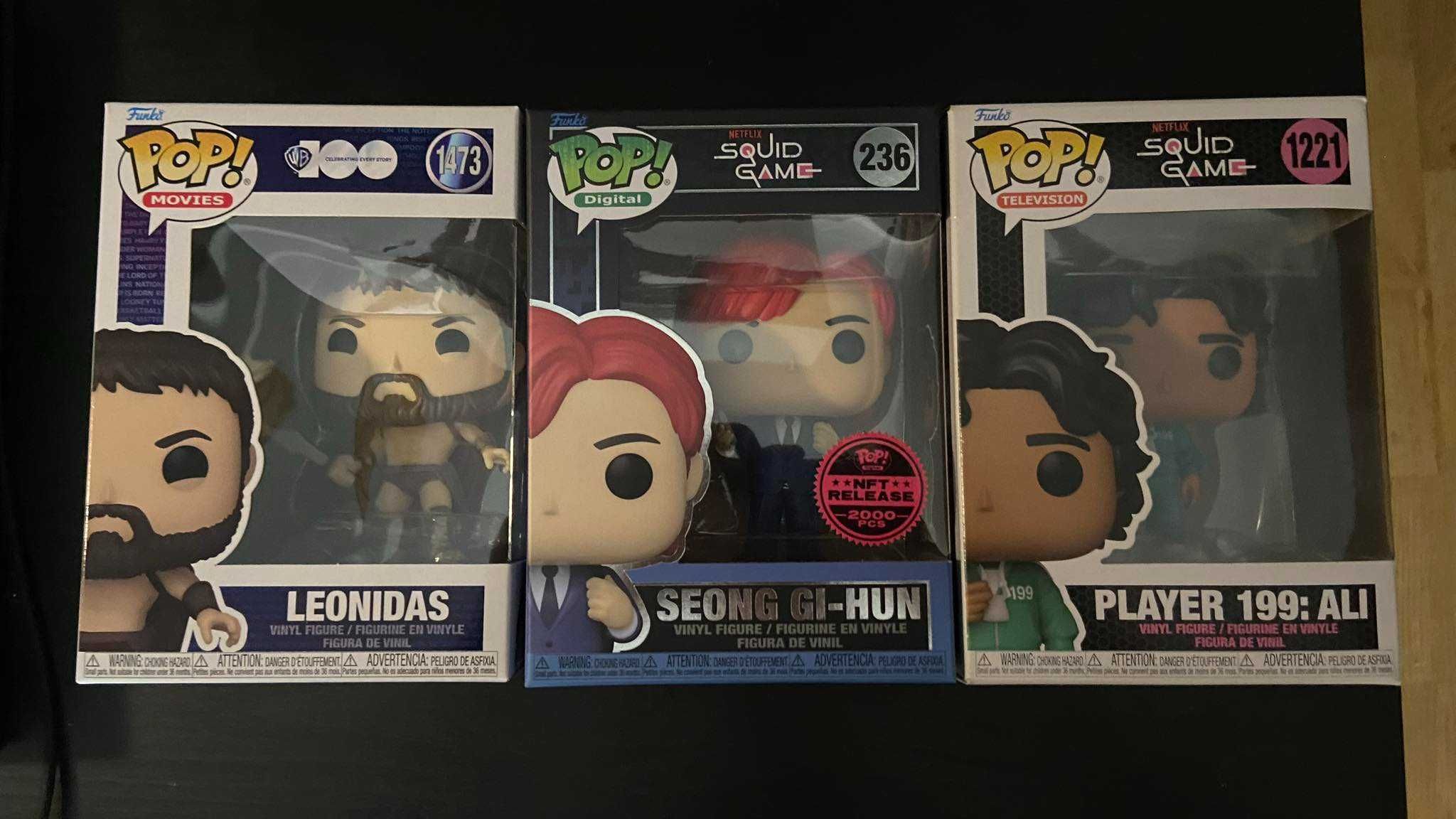 Funko Pop (Squid Games, NFT, 300) para coleção