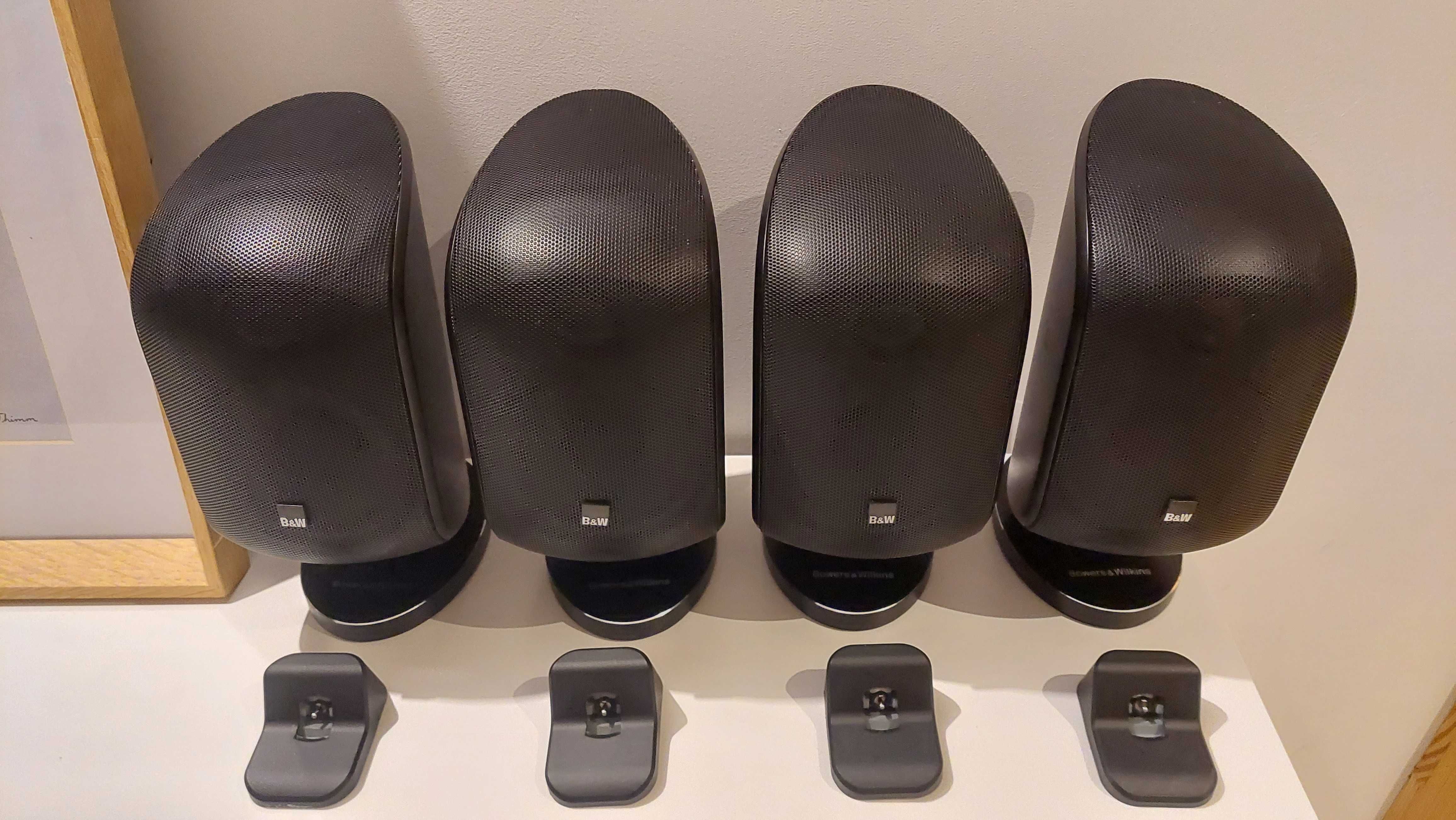 Bowers wilkins M1 czarne denon wieża Denon AVR x2200 W