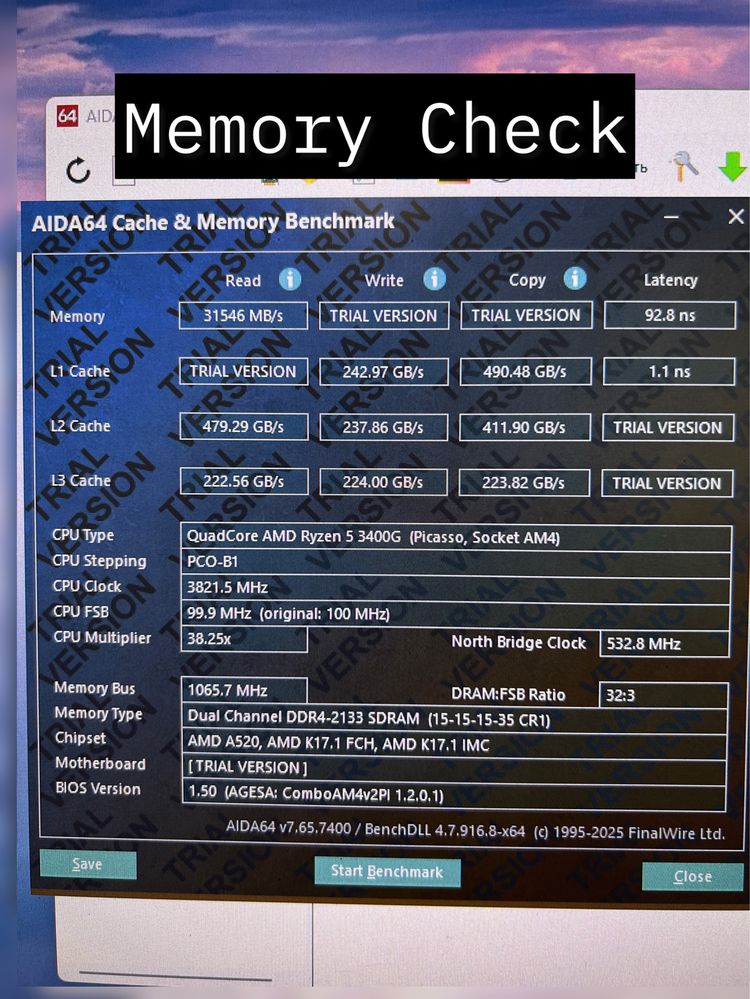 Ryzen 5 3400 Топ, все тесты сделаны