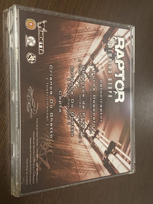 Ep Raptor primeira etapa hip hop raro