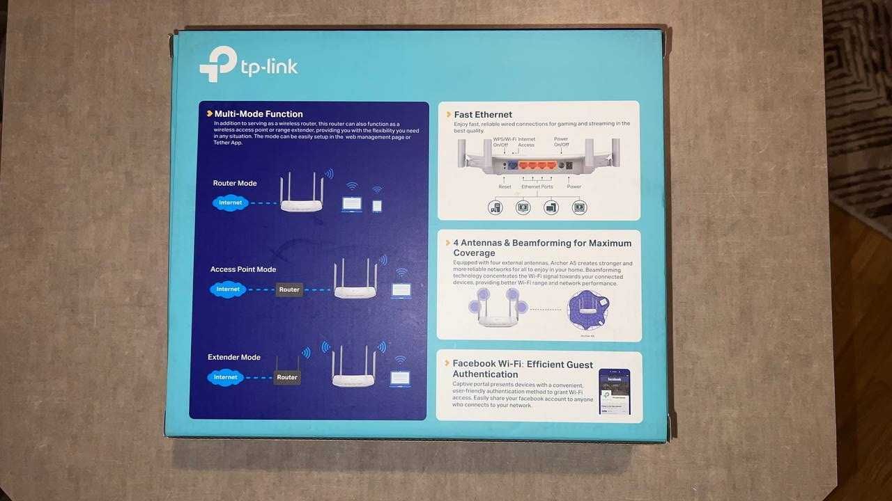 Потужний роутер TP-Link Archer A5 AC1200