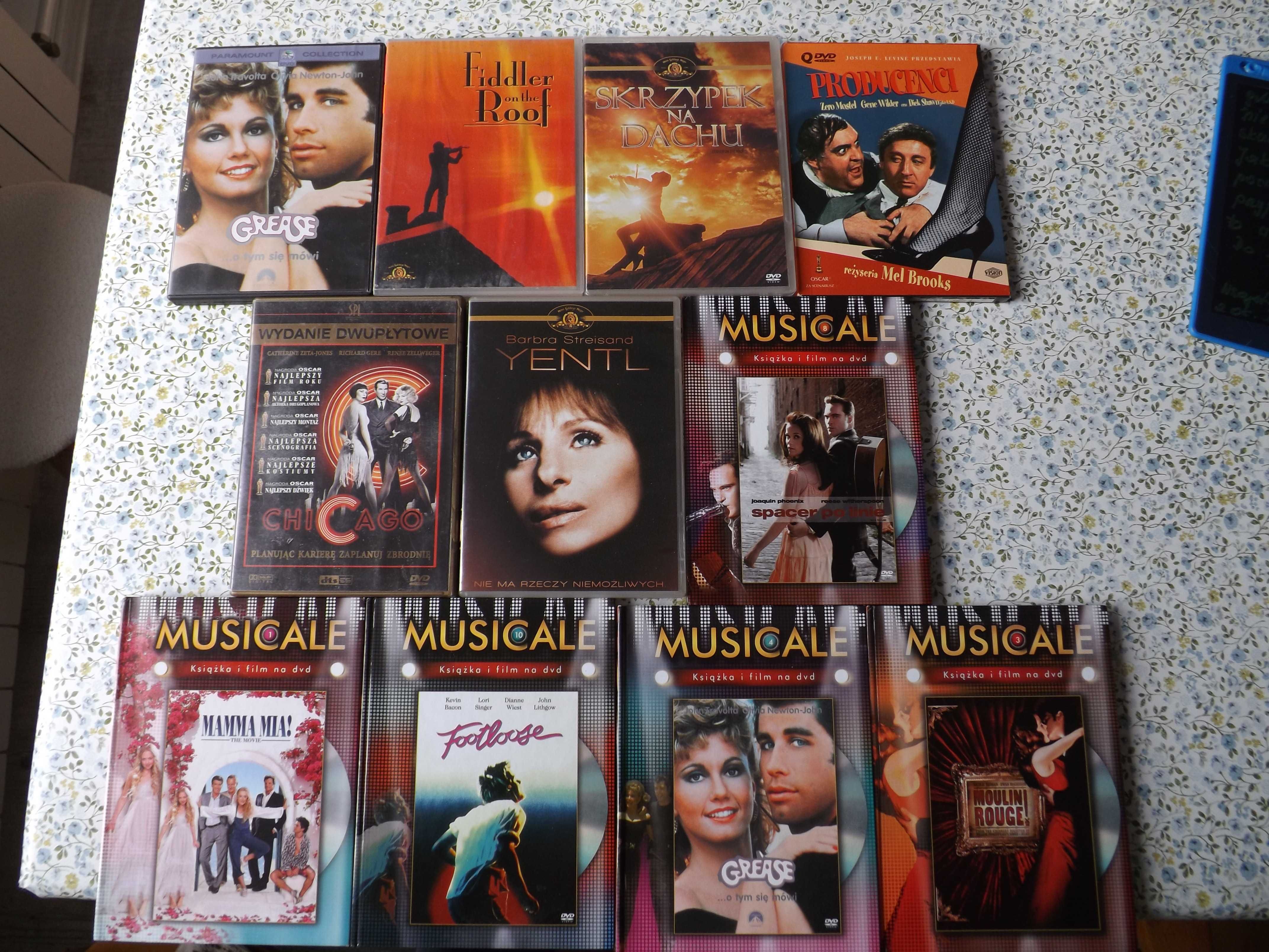 Musicale dvd Yentl , skrzypek i inne  film