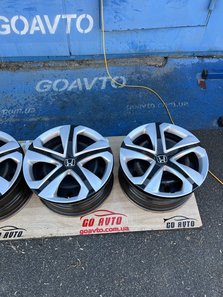 Goauto диски металеві Honda 5/114.3 r16 et45 6,5j dia64.1 з ковпаками