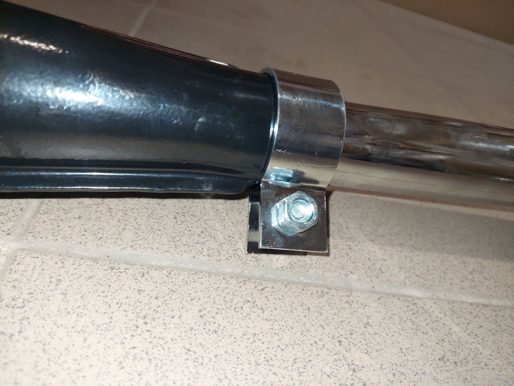 Nowy kpl wydech rura tlumik kolanko wsk 125 b3 jednoramowa pl