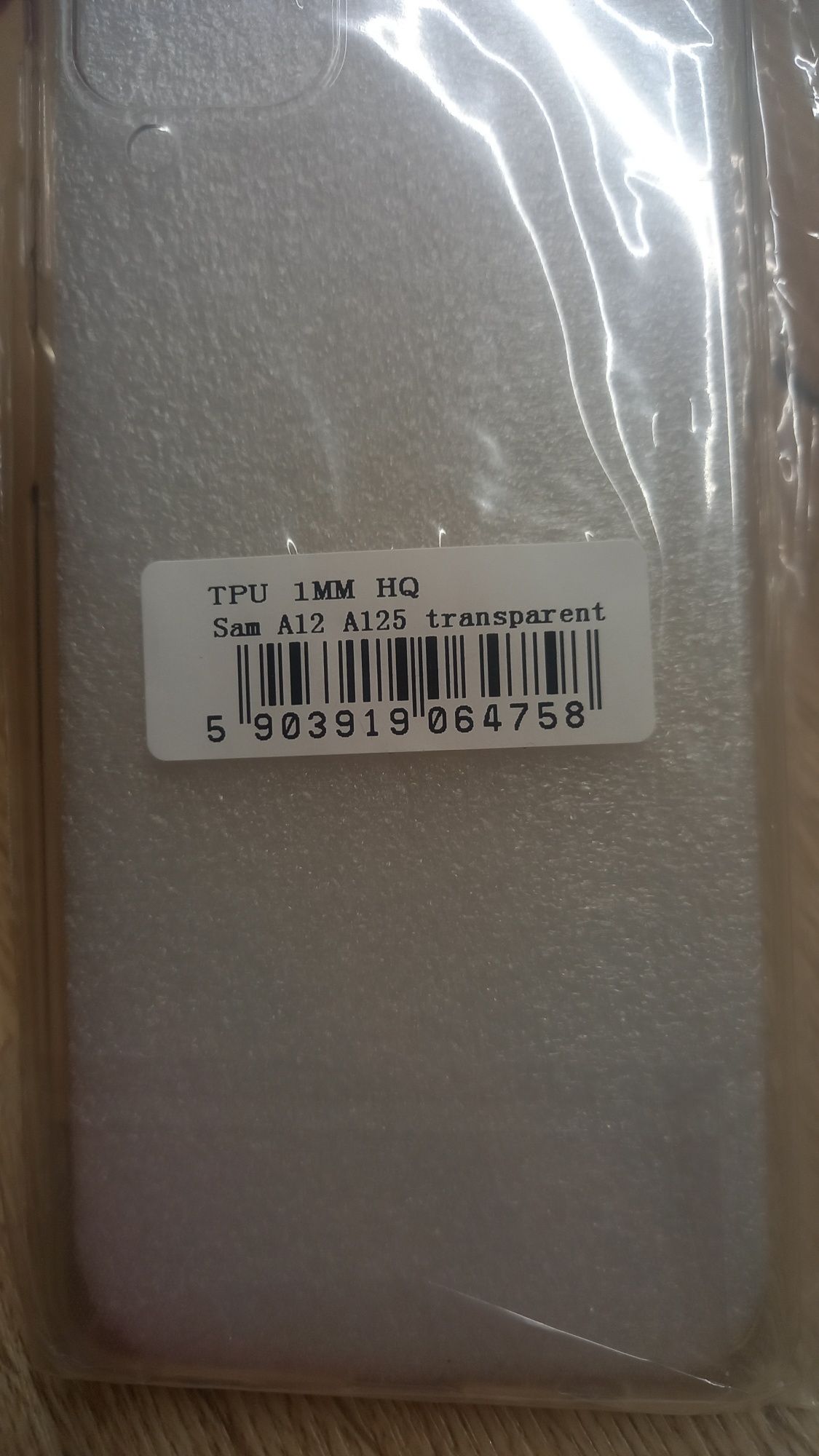 Bezbarwne etui do Samsung A12 A125