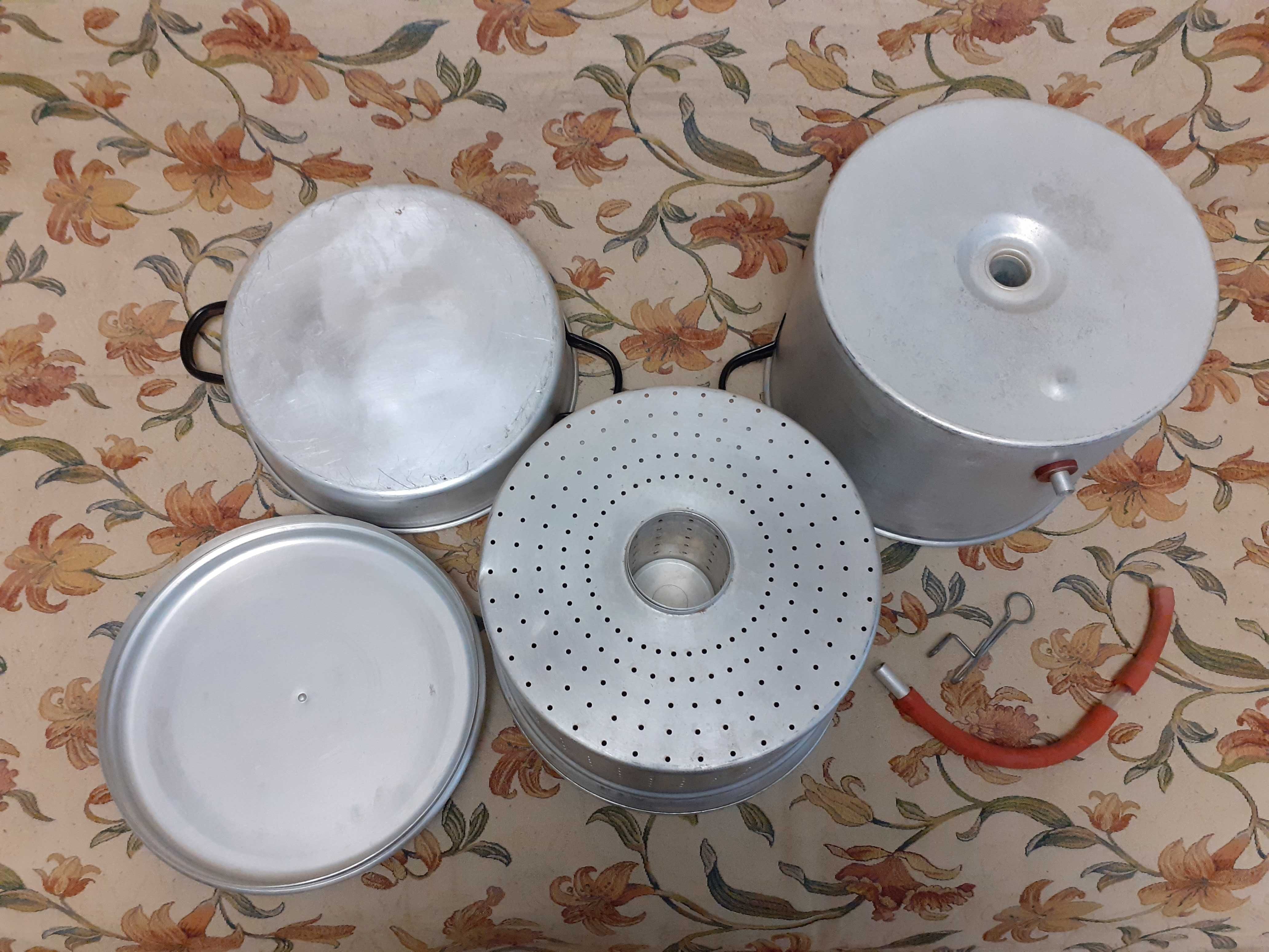 Sokownik aluminiowy stary 8 l