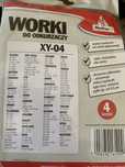4 worki do odkurzacza XY-04, rowenta, mpm, hoover