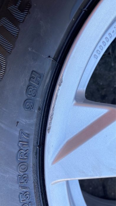 Felgi Rial R17 z oponami zimowymi Bridgestone
