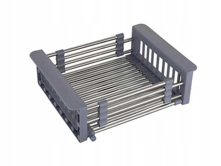 Ociekarka teleskopowa koszyk stalowy do zlewu