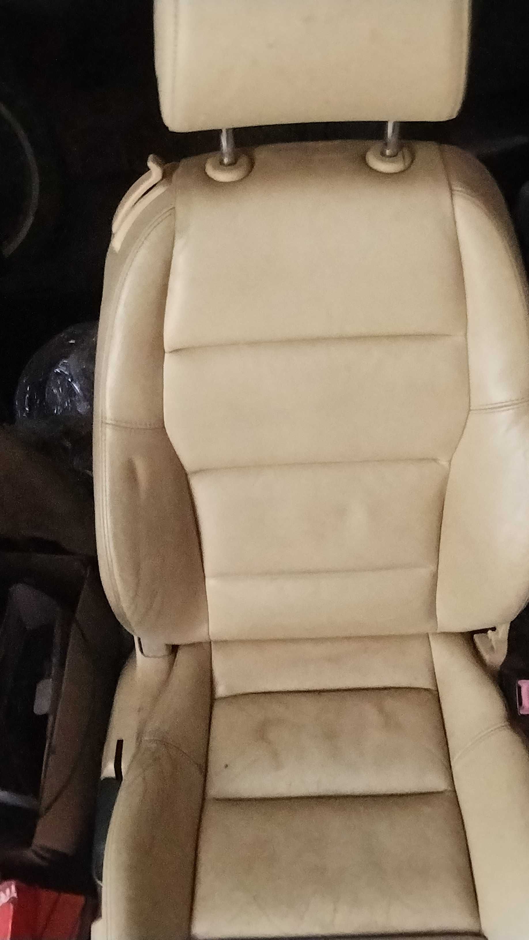 Fotele przednie Skóra AUDI A4 B6 B7 Cabrio