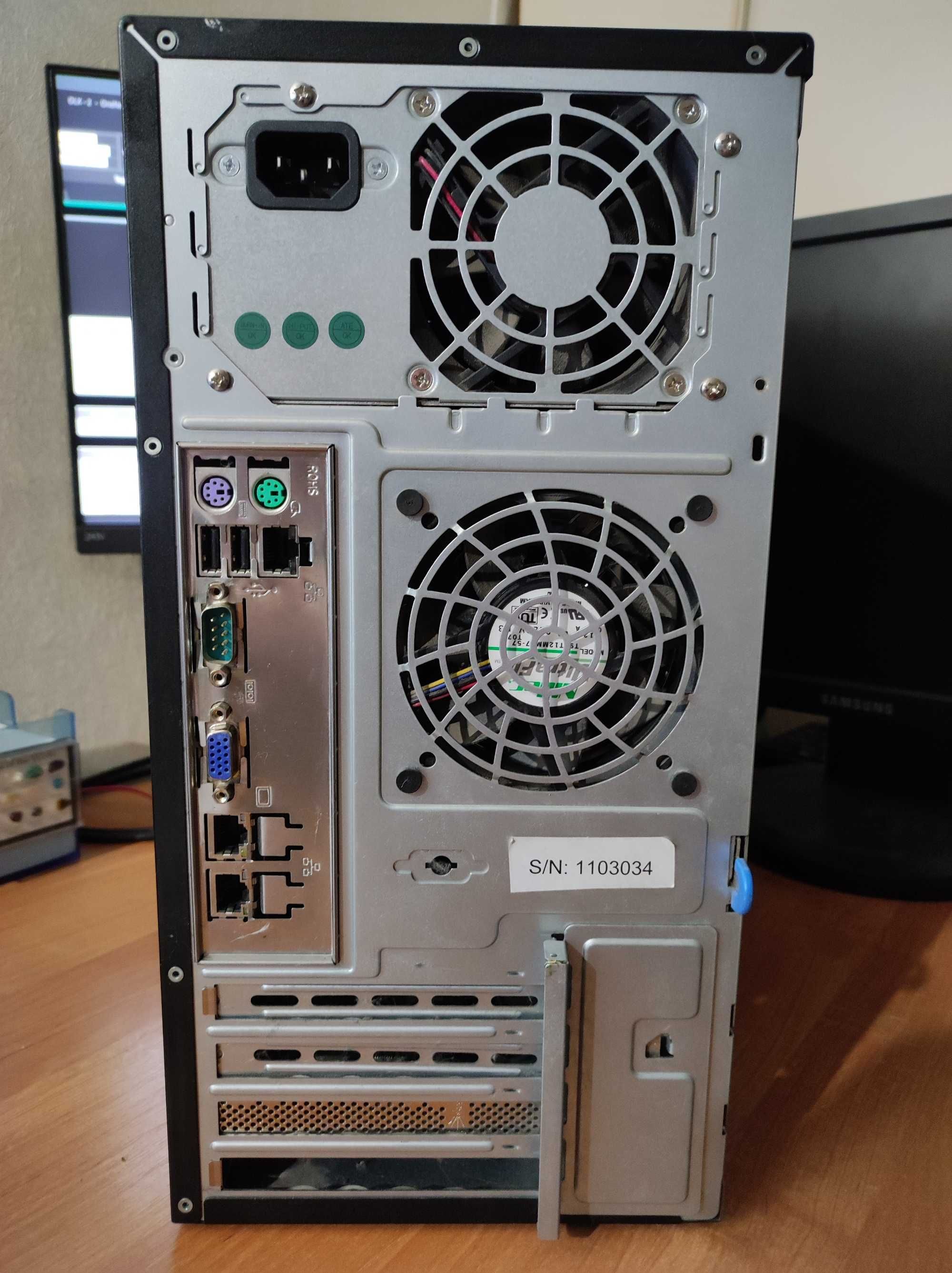 Сервер Supermicro X8SIL, Intel X3430, 16Gb DDR3, SAS 9240-4i, 2Tb HDD
