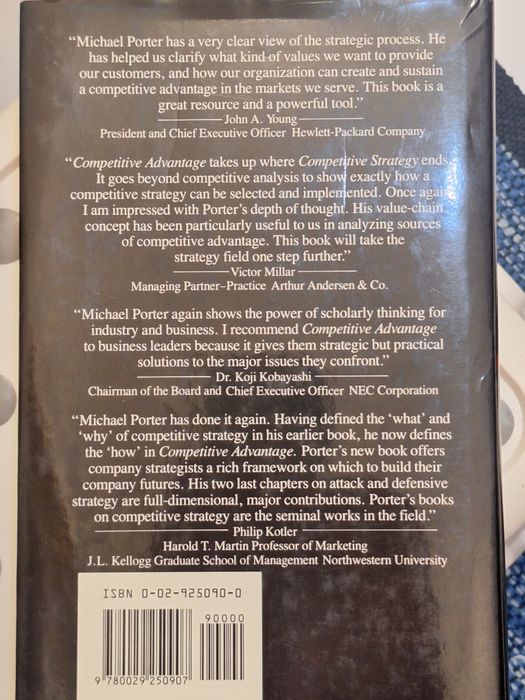 Michael E. Porter - Vantagem Competitiva