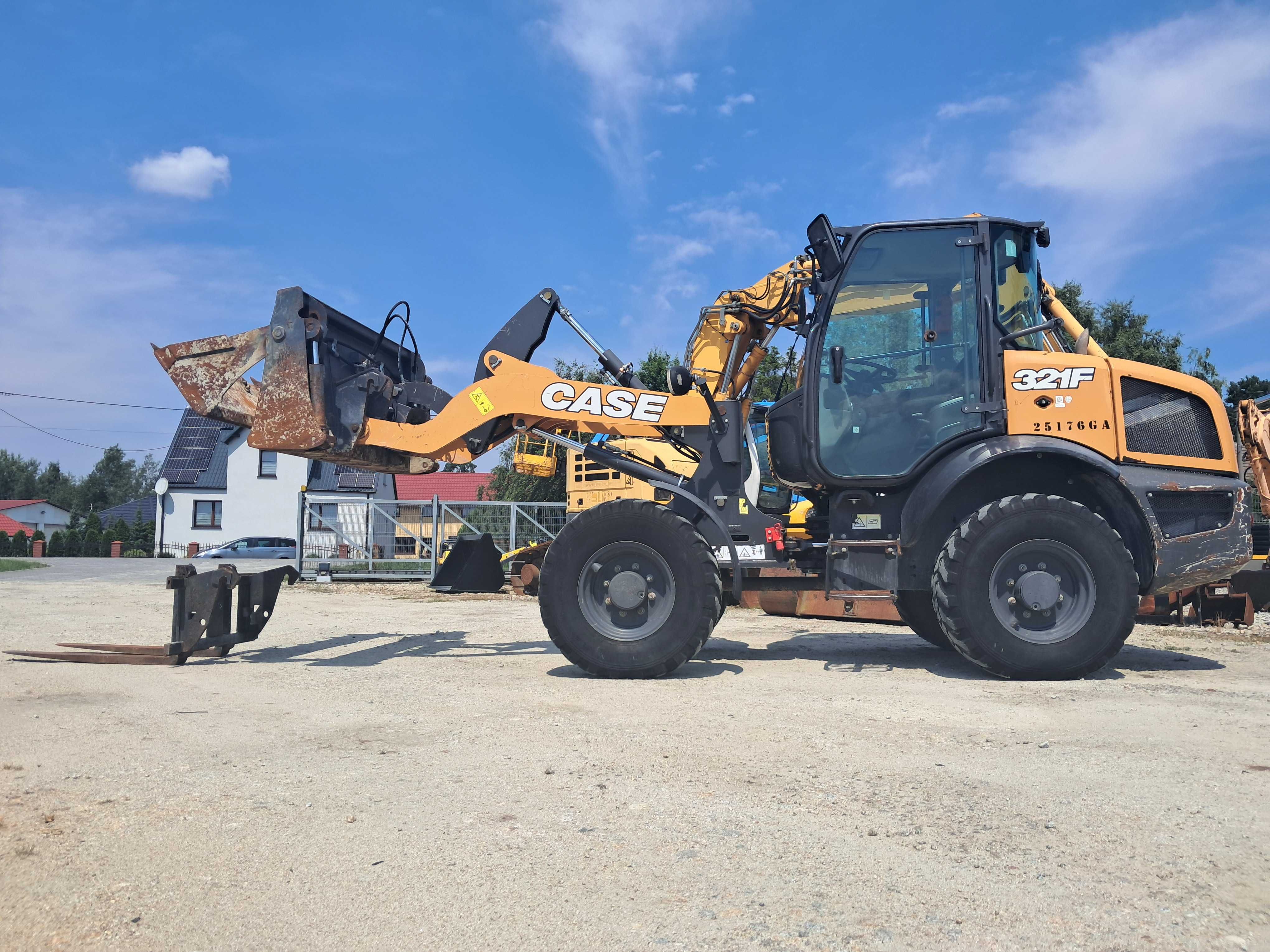 Ładowarka Kołowa CASE 321F / 19r! / 6.1Ton / Liebherr 506 / Wacker