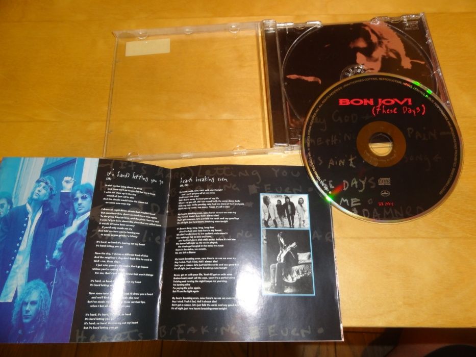 Bon Jovi These Days płyta cd