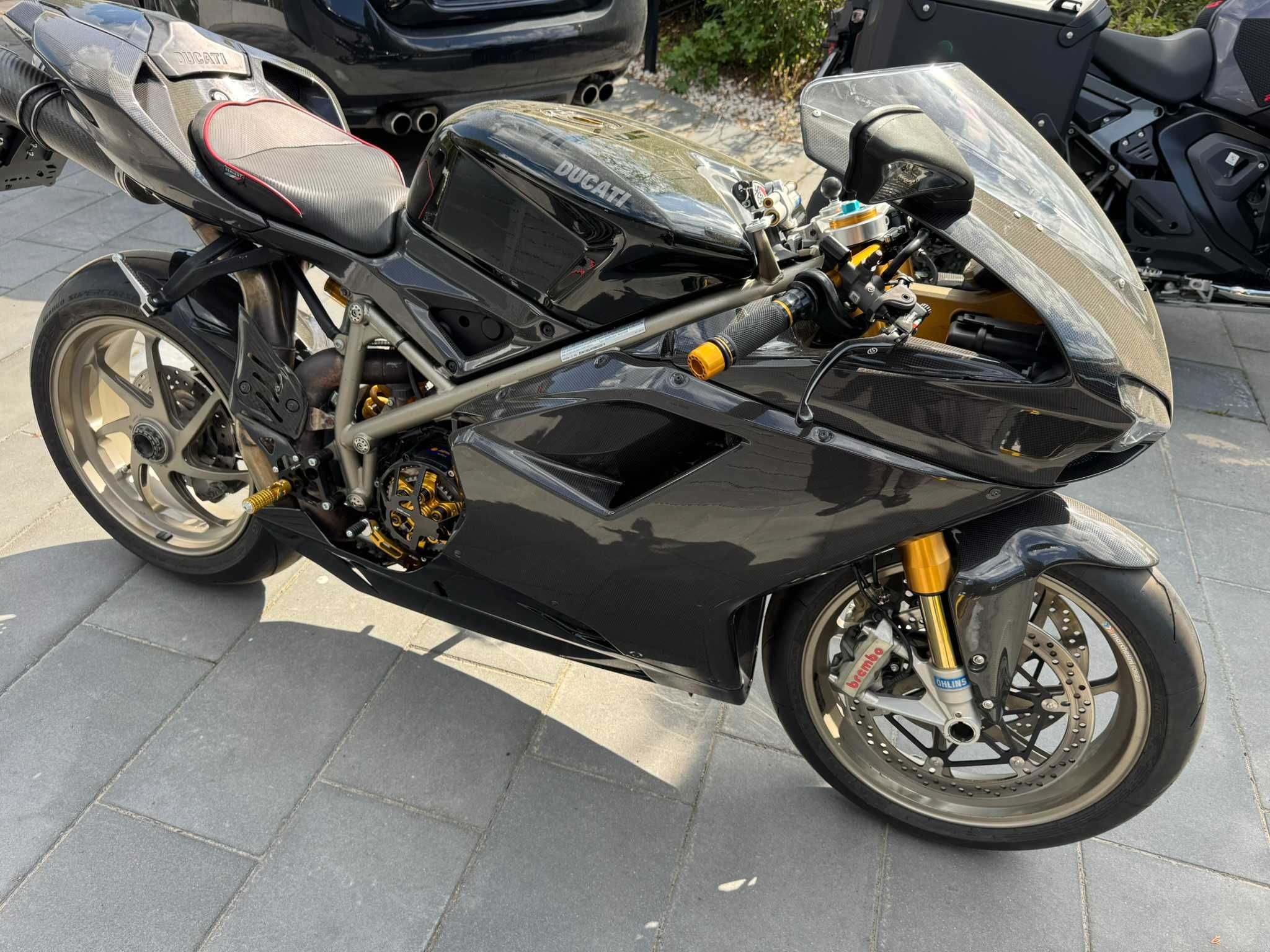 Ducati 1198S 2009,  Ilmberger Carbonparts, Termi, Faktura Vat