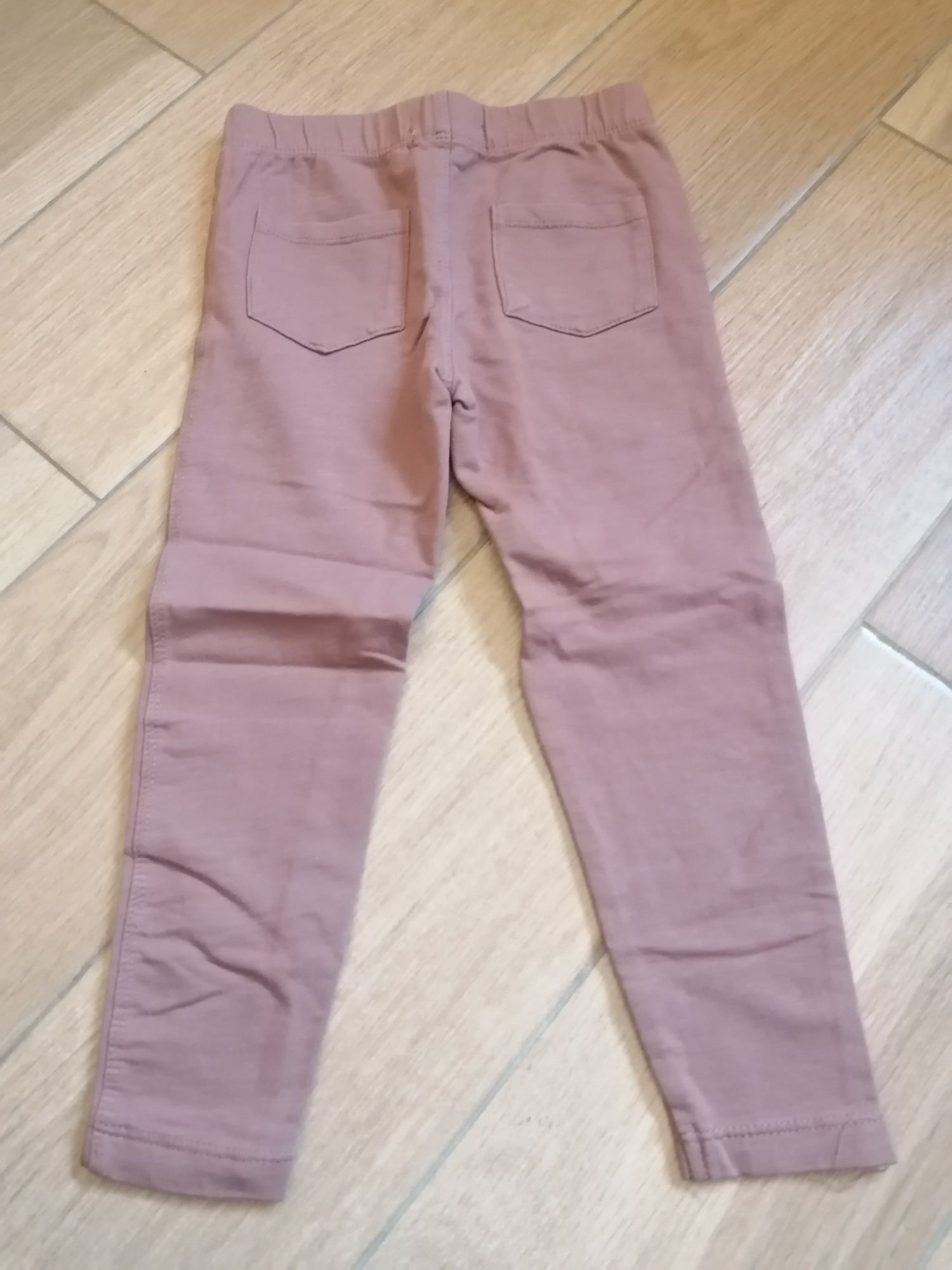 5szt zestaw jeggins legginsy 104