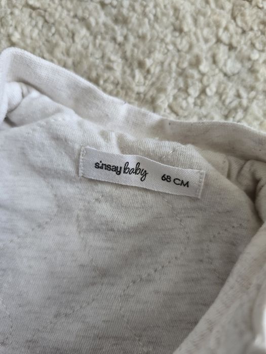 Ciepły pajacyk do spania r. 68